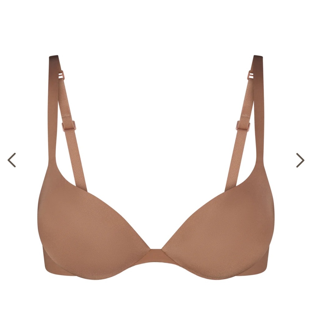 SKIMS TEARDROP PUSH-UP BRA in the color Sienna